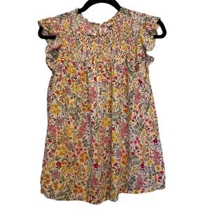 Colorful Floral Old Navy Tank Top
